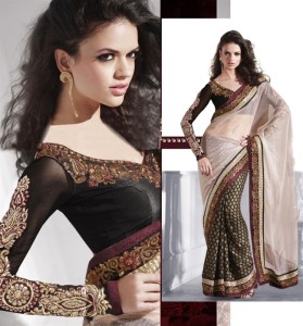 choosing matching blouse for saree