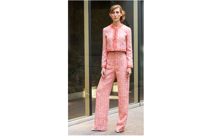 Bursts of Color and High Fashion Pantsuits