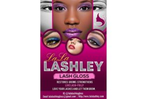 Beautify your lashes with LaLa Lashley lash gloss