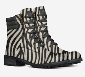 Unique and Sophisticated Zebraic boots